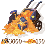 3150 Dragon Crystals (3000 + 150 Bonus)